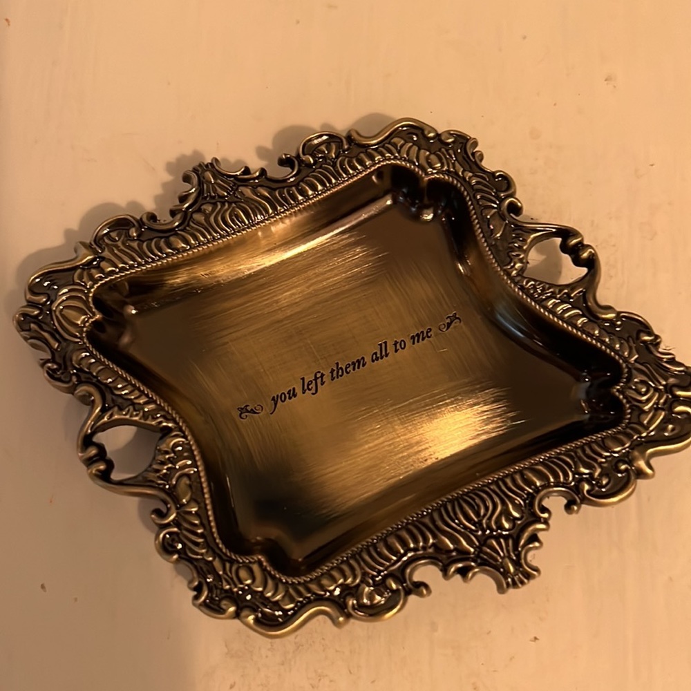 Taylor Swift “you left them all to me” Ring Tray